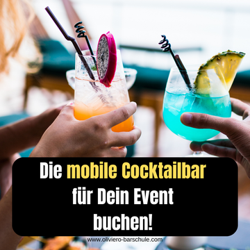 Mobile Cocktailbar, Cocktailcatering, Frankfurt am Main. Cocktails trinken, Cocktailrezepte, Cocktailservice
