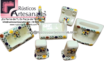 <img src=" Accesorios Decorado Guía Bouquet en Talavera para Baño | Juego Hecho a Mano.jpg" alt=" Accesorios Decorado Guía Bouquet en Talavera para Baño | Juego Hecho y decorado en México 100% a mano" />