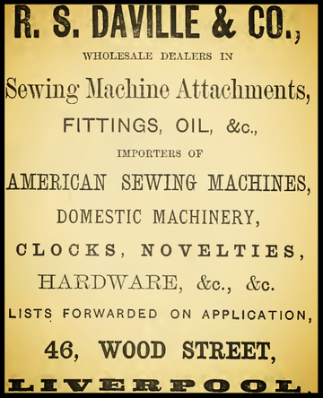 1881 Advertisement