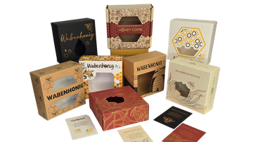 Verpackung für Wabenhonig - hochwertig und nachhaltig