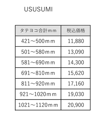 香白圭　枠縁　USUSUMI