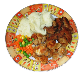 Pilzschnitzel aus Birkenpilzen, Rotfußröhrlingen und Flaschenbovisten