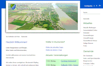 Muckendorf-Wipfing Startseite
