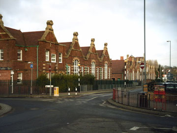 Springfield School from Geograph SP0982 photographed by Brian Robert Marshall licensed for reuse under Creative Commons Attribution-ShareAlike 2.0 Generic (CC BY-SA 2.0) licence