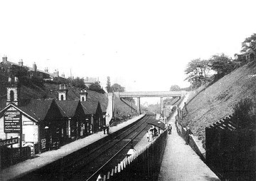 The wooden bridge