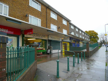 Wychall Road shops Photograph from Geograph OS reference SP0379  © Jonathan Billinger licensed for reuse under Creative Commons Licence Attribution-Share Alike 2.0 Generic.