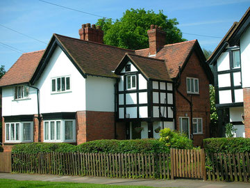 Childhood home of JRR Tolkien, 5 Gracewell Road, now 264 Wake Green Road. Image by oosoom on Wikipedia reusable under GNU Free Documentation License.