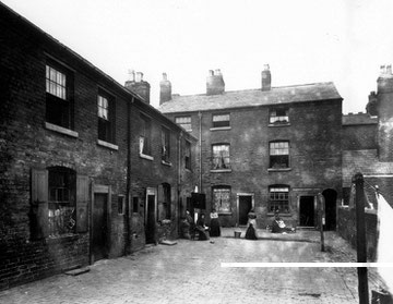 Court 7 William Street (date unknown) from Carl Chinn's BirminghamLives collection 'All Rights Reserved' used here with his kind permission - See Acknowledgements.