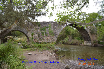 Pont de Caccia sur L'Asco