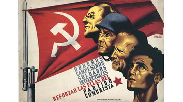 PCE / PSUC - plakat