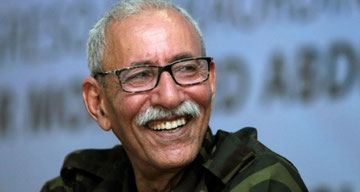 Saharawiernes præsident Brahim Ghali