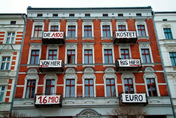 Typisk spekulationsobjekt i Berlin-Friedrichshain