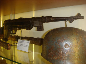 The weapon and tools of the German defense on display