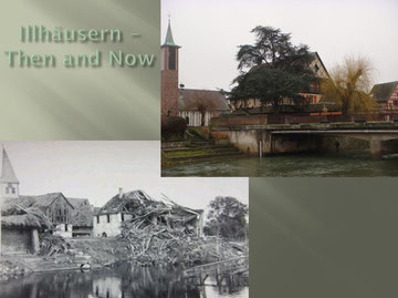 Destroyed Bridge over the Ill River at Illhäusern