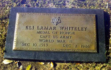 Whiteley Grave Marker