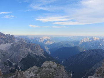 Grande view from Cima Grande.