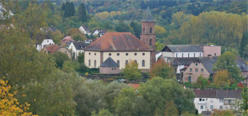 Unser Ziel: Das Kloster von Hornbach/Pfalz