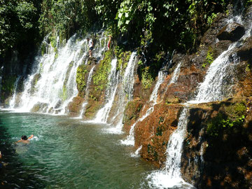 Wasserfälle in Juayúa