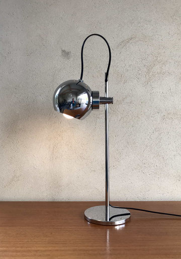 lampe monteuse, lampe chrome, lampe vintage, lampe magnétique, lampe aimant