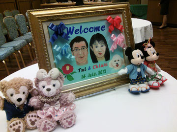 結婚披露宴での仕事