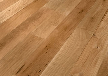 Massivholzdiele Eiche Wildlife, gebürstet & geölt, 400 - 2200 x 180 x 20 mm