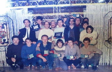 Tele1 Tris-sr, equipe Tv 1985.