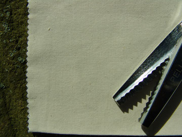 Baumwollnessel, roh, verschiedene Breiten