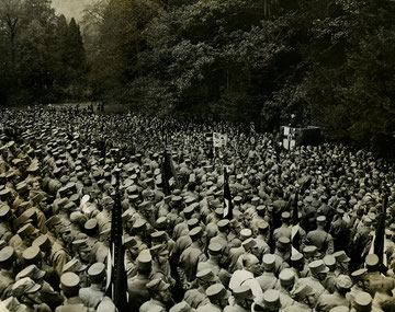 Feldgottesdienst der Harzburger Front am 11. Oktober 1931