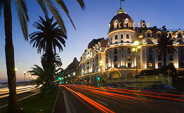 Negresco and the Promenade in Nice