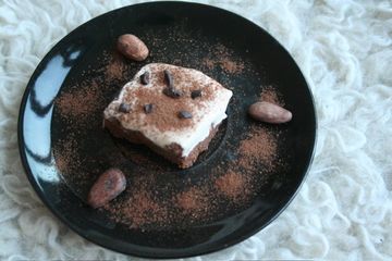 Chocolate something with Cashew Cream