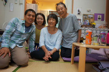 右が一番右がKさん。ありがとうございました!