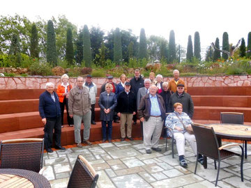 Ein teil der Gruppe im Griechischen Amphitheater , Foto: SPD