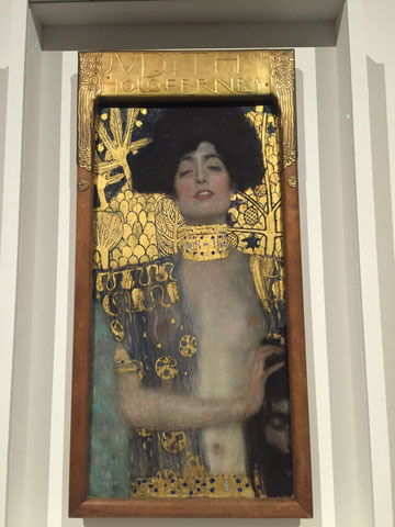 Judith und Holofernes von Gustav Klimt im Oberen Belvedere