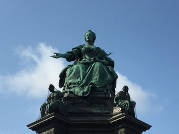 Maria Theresia Statue auf der Wiener Ringstrasse
