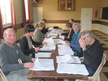 11 mai - mise sous pli et envoi des réglements aux boulangers