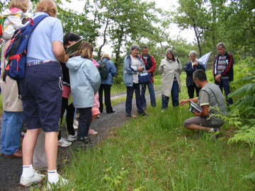 Sortie pédagogique sur le terrain à Montpon