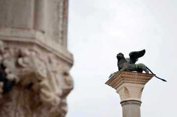 Leone di San Marco nella Piazzetta