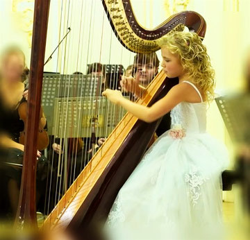 faire un exposé sur la harpe