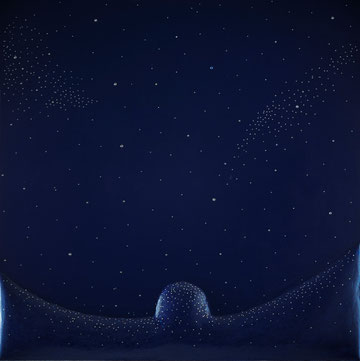 Polvere di stelle, Tecnica mista , cm 100x100, 2012