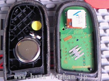 【超お買い得！】 クライスラー系キーフォブ 電池切れ時の始動方法 時計
