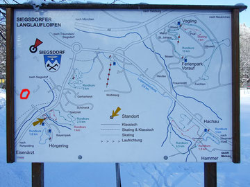 Roter Kreis=Lage des Hauses