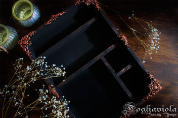 bacheca goth vittoriana per halloween