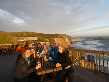 Sonnenuntergang im Robberg Nature Reserve