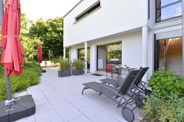 Chambre hote Amarines, Saint Amarin, la terrasse