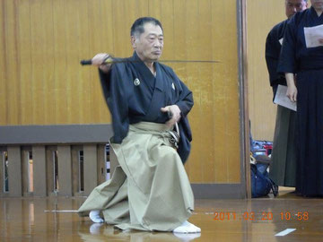 米子真武館 馬田 範士八段 演武