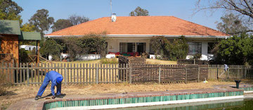 Left sub-division is the "Main House" while on the right is the "West Wing"