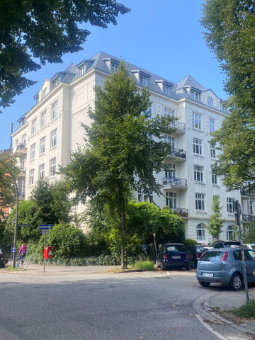 Bild: Eckhaus an der Bismarckstr. / Wrangelstr. 