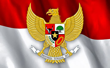 National embleme of Indonesia - Garuda Pancasila