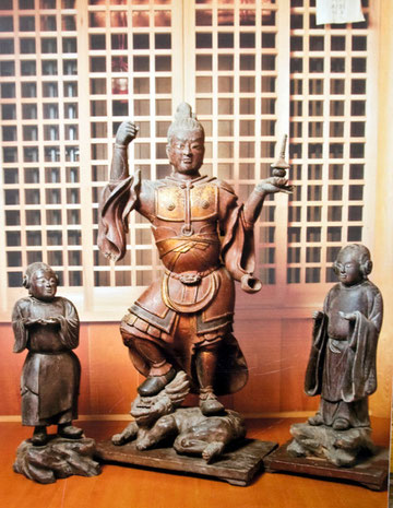 毘沙門天像 小田八幡宮