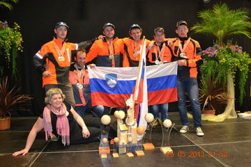Siegerteam Slowenien